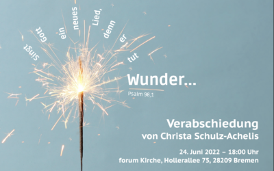 Verabschiedung von Christa Schulz-Achelis