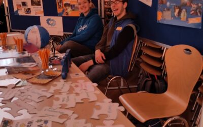 Infostand beim ‚Fachtag Projektlernen‘ vom LiS