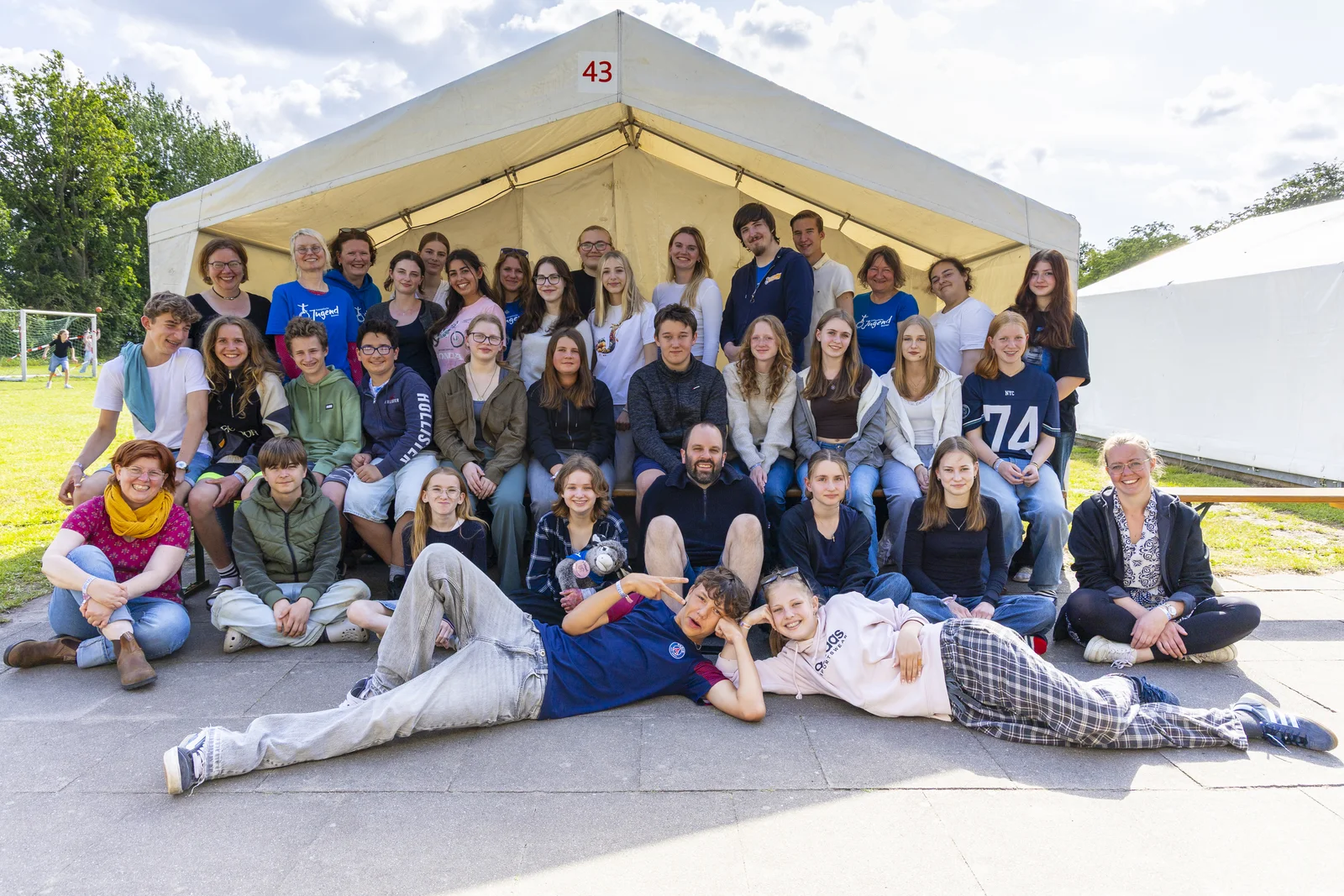 Teamzeit auf dem Konfi-Camp in Grömitz