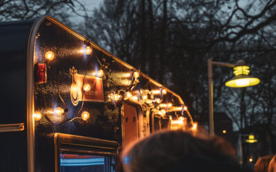 Adventsaktion mit dem Wohnwagen