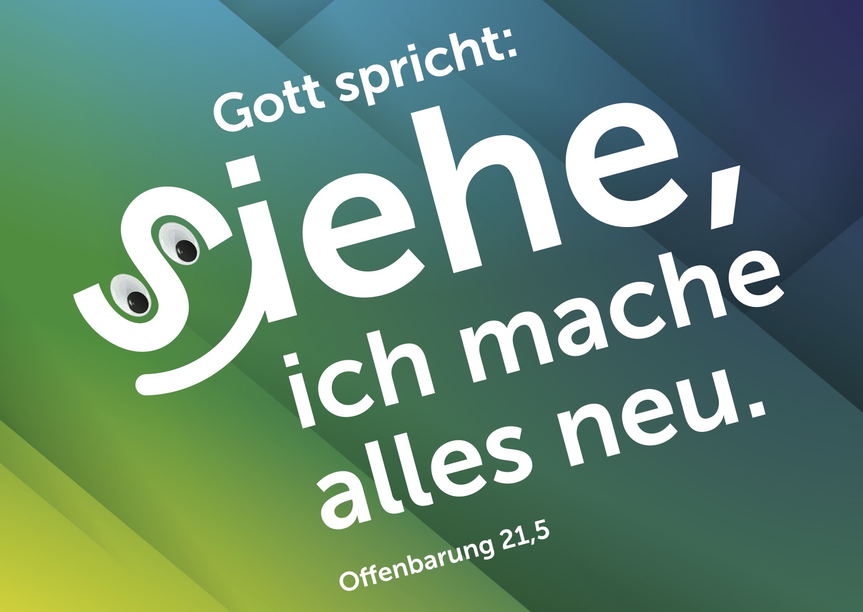 2026 – Vorwärts glauben