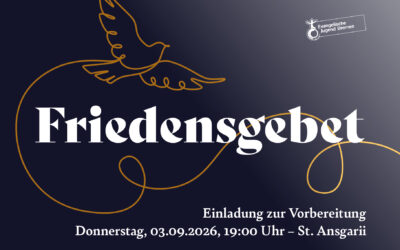 Friedensgebete neugestalten – Sei dabei!