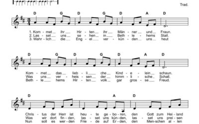 Weihnachtslieder Sammlung